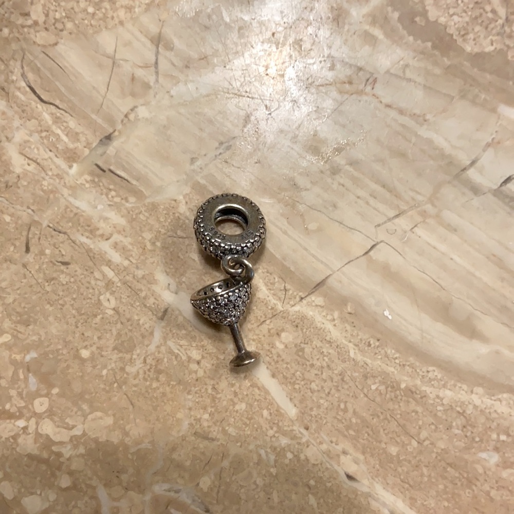 Authentic Martini Pandora charm